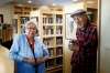 MIKE DEAL / WINNIPEG FREE PRESS
Language activists Pat Ningewance (left) and Roger Roulette (right) at the Manitoba Indigenous Cultural Education Centre, say restoring the Ojibwe language is an act of defiance given the history of its suppression.