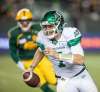 Amber Bracken / The Canadian Press files
Roughriders QB Cody Fajardo's ability to run the ball will come in handy when the weather turns cruel.