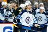 Winnipeg Jets’ Kyle Connor is leading the team in goals (24) and points (44) at the midway mark of the season. (AP Photo/Gene J. Puskar)