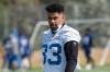 ALEX LUPUL / WINNIPEG FREE PRESS FILES
Winnipeg Blue Bombers running back Andrew Harris was signed by the Bombers ahead of the 2016 CFL season, his arrival coinciding with the organization’s return to prominence following some very lean years.