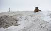 JOHN WOODS / WINNIPEG FREE PRESS
A front end loader pushes snow around at a city snow dump site on St James Tuesday.