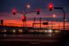 Rush hour traffic sits at a red light on Bishop Grandin Boulevard. (Mike Sudoma / Free Press files)