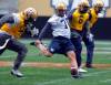 BORIS MINKEVICH / WINNIPEG FREE PRESS FILES
Kicker Lirim Hajrullahu practices with the Winnipeg Blue Bombers in 2015. Hajrullahu has been waived by the NFL’s Carolina Panthers.