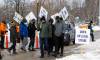 MIKE DEAL / WINNIPEG FREE PRESS
UMFA picketers on University Crescent on Nov. 15.