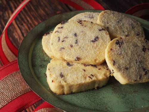 Photo by Tanner Davies
Cranberry and orange shortbread cookies baked by Tanner Davies, a contestant on Season 4 of The Great Canadian Baking Show.