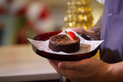 RUTH BONNEVILLE / WINNIPEG FREE PRESS
Granados’ chocolate cookie brownies combine the best of both desserts.