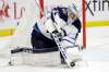 Connor Hellebuyck committed goalie theft larceny on Nov. 1 as the Jets stole a 3-2 win over San Jose despite being outshot 53-19. (Mark Humphrey / Associated Press files)
