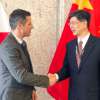 Mayor Brian Bowman with China’s Ambassador to Canada Cong Peiwu. (Twitter)