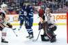 The Jets had a tough time getting anything past Chicago goalie Robin Lehner on Thursday. (John Woods / The Canadian Press)