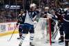 David Zalubowski / The Associated Press
Winnipeg Jets left wing Kyle Connor reacts after scoring a goal against the Colorado Avalanche during the second period.