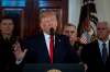 Pete Marovich/Abaca Press/TNS
U.S. President Donald Trump delivers a statement on Jan. 8 in response to Iran firing more than a dozen ballistic missiles at two Iraqi military bases housing U.S. troops.