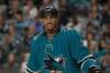 Sharks left-winger Evander Kane