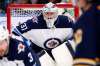 (AP Photo/Jeffrey T. Barnes)
Winnipeg Jets goalie Connor Hellebuyck has played 54 games already this season.