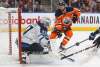 Connor Hellebuyck&rsquo;s save percentage split by where the shots are coming from is a huge deal. He is one of the rare goalies to post improvement in every area. (Jason Franson / The Canadian Press files)
