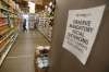 JOHN WOODS / WINNIPEG FREE PRESS
Signs and lines on the floor remind customers of the mandatory physical distance are posted everywhere in Seafood City in Winnipeg. 47 per cent of Manitoba and Saskatchewan residents polled reported not complying with at least one of the public health and safety measures, including social distancing, handwashing, and avoiding non-essential travel.