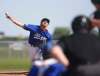 The Altona Bisons and the St. James A&rsquo;s kick off their Manitoba Junior Baseball League season at Optimist Park on Sunday. (John Woods / WInnipeg Free Press)