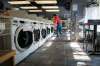 Spin City laundromat on Edmonton Street has been taking proactive measures for possible contact tracing with a customer sign-in sheet. Daniel Crump / Winnipeg Free Press