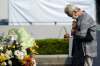 Eugene Hoshiko / The Associated Press
A visitor prays at the cenotaph near the Hiroshima Peace Memorial Museum in Japan on Wednesday. Today marks the 75th anniversary of the atomic bombing of Hiroshima.