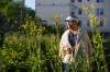 Elder Audrey Logan has been building an Indigenous gardening site at the old Klinic building on Broadway to teach and share traditional farming techniques. (Mike Deal / Winnipeg Free Press)