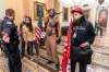 Manuel Balce Ceneta / The Associated Press
A shirtless, tattooed rioter described as the “QAnon Shaman” took part in the assault on the U.S. Capitol.