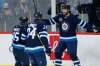 JOHN WOODS / WINNIPEG FREE PRESS 

Adam Lowry, the team's third-line centre, has seven points in seven games, including the game-winning goal Tuesday night against the Edmonton Oilers in which he made Connor McDavid look silly.