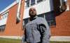 JOHN WOODS / WINNIPEG FREE PRESSAbe Araya, CUPE Manitoba president and former WSD maintenance staffer for 20 years, is photographed in front of ventilation stacks st Elmwood High School in Winnipeg Wednesday, August 12, 2020. Araya is concerned that school ventilation systems are not up to COVID-19 standards.
Reporter: Macintosh