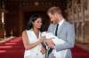 Britain's Prince Harry and Meghan, Duchess of Sussex, with their newborn son Archie in 2019. Is anyone really surprised by the claims of Prince Harry and Meghan, in an interview with Oprah Winfrey, that their son was denied a royal title, possibly because of the color of his skin? (Dominic Lipinski/Pool via AP, File)