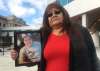 KELLY GERALDINE MALONE / THE CANADIAN PRESS FILES
Gloria Lebold holds a photo of her grandson, Cody Severight, outside of court in Winnipeg on Wednesday, October 30, 2019. Severight was struck by an off-duty police officer while crossing a street north of Winnipeg's downtown in 2017.