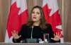 Adrian Wyld / The Canadian Press
Finance Minister Chrystia Freeland has committed $70 to $100 billion in stimulus spending.