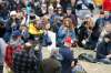 JOHN WOODS / WINNIPEG FREE PRESS
Chris “Sky” Saccoccia speaks at an anti-mask rally at the Forks in Winnipeg Sunday.