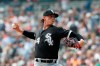 FILE - In this Aug. 26, 2018, file photo, Chicago White Sox starting pitcher Michael Kopech throws during the first inning of a baseball game against the Detroit Tigers, in Detroit. White Sox prospect Michael Kopech missed the start of summer camp Frida, Ju;y 3, 2020, due to a personal matter. General manager Rick Hahn said he doesn't have a timeline for the return of the 24-year-old right-hander. “Given the time we're living through together I will try to answer the question that's probably now at the top of everybody's mind and just share the fact that currently Michael is healthy,” Hahn said on a video conference call.(AP Photo/Carlos Osorio, File)