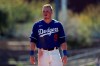 FILE - In this Feb. 26, 2020, file photo, Los Angeles Dodgers second baseman Gavin Lux is shown during a spring training baseball game against the Los Angeles Angels, in Glendale, Ariz. The loaded Dodgers have a couple of promising rookies who could help the club this year, led by the sweet-swinging Lux. (AP Photo/Gregory Bull, File)