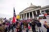 FILE - In this Wednesday, Jan. 6, 2021 file photo, Donald Trump supporters gather outside the Capitol in Washington. (AP Photo/Manuel Balce Ceneta, File)