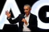 FILE - In this Feb. 15, 2020, file photo, former President Barack Obama talks during a panel with NBA players Chris Paul, Kevin Love and Giannis Antetokounmpo and sports analyst Michael Wilbon in Chicago. Obama tipped his cap. So did three other former presidents and a host of prominent civil rights leaders, entertainers and sports legends in a virtual salute to the 100-year anniversary of the founding of baseball’s Negro Leagues. The campaign launched Monday, June 29, 2020, with photos and videos from, among others, Hank Aaron, Rachel Robinson Derek Jeter, Colin Powell, Michael Jordan, Obama and presidents George W. Bush, Bill Clinton and Jimmy Carter at tippingyourcap.com. (AP Photo/Nam Y. Huh, File)