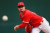 FILE - In this Feb. 28, 2020, file photo, Los Angeles Angels starting pitcher Andrew Heaney throws during the first inning of a spring training baseball game against the Texas Rangers in Tempe, Ariz. Left-hander Heaney is expected to make his first opening day start for the Angels. Manager Joe Maddon confirmed his selection Sunday, July 5, 2020, before the Angels' third workout of summer camp. Los Angeles is expected to open the season July 24. (AP Photo/Charlie Riedel, File)