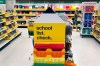 FILE - Back-to-school supplies await shoppers at a store on Saturday, July 11, 2020, in Marlborough, Mass. The pandemic has dragged into the new school year and wreaked havoc on reopening plans. That has extended to the back-to-school shopping season, the second most important period for retailers behind the holidays. (AP Photo/Bill Sikes, File)