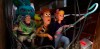 This image released by Disney shows, foreground from left, Buzz Lightyear, voiced by Tim Allen, Woody, voiced by Tom Hanks and Bo Peep, voiced by Annie Potts in a scene from the Oscar-nominated animated film 