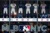 Pedestrians pass the MLB Flagship store Wednesday, Sept. 30, 2020, in New York. Major League Baseball’s first retail store opens Friday. (AP Photo/Frank Franklin II)