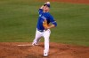 Toronto Blue Jays pitcher Chase Anderson delivers to a Baltimore Orioles batter during the sixth inning of a baseball game Saturday, Sept. 26, 2020, in Buffalo, N.Y. (AP Photo/Jeffrey T. Barnes)