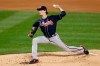 Atlanta Braves pitcher Max Fried delivers during the first inning of a baseball game against the New York Mets, Friday, Sept. 18, 2020, in New York. (AP Photo/Adam Hunger)