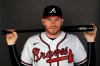 This is a 2020 photo of Freddie Freeman of the Atlanta Braves baseball team. Atlanta Braves four-time All-Star Freddie Freeman, reliever Will Smith and two teammates have tested positive for the coronavirus. Manager Brian Snitker says the four players, including right-hander Touki Toussaint and infielder Pete Kozma, agreed to have the team disclose their positive tests. (AP Photo/John Bazemore)