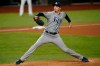 FILE - In this Tuesday, Oct. 27, 2020, file photo, Tampa Bay Rays starting pitcher Blake Snell throws against the Los Angeles Dodgers during the first inning in Game 6 of the baseball World Series, in Arlington, Texas. The San Diego Padres finalized their acquisition of ace left-hander Snell from the Tampa Bay Rays on Tuesday, Dec. 29, 2020, sending four prospects in exchange for the 2018 AL Cy Young Award winner. (AP Photo/Eric Gay, File)