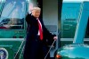 FILE - In this Wednesday, Jan. 20, 2021, file photo, President Donald Trump waves as he boards Marine One on the South Lawn of the White House, in Washington, en route to his Mar-a-Lago Florida Resort. Former President Trump has named two lawyers to his impeachment defense team, one day after it was revealed that the former president had parted ways with an earlier set of attorneys. (AP Photo/Alex Brandon, File)