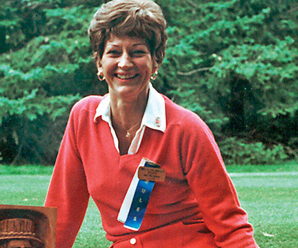 Photo courtesy Manitoba Sports Hall of Fame.
Peggy Colonello was a mentor to many young golfers and was thrilled about the work of the foundation she and her husband helped to establish.