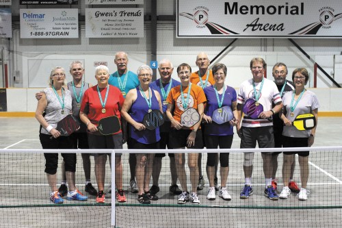 Courtesy of Active Aging in Manitoba
Everyone enjoys the blend of competition and camaraderie that pickleball provides.