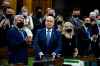 Conservative Leader Erin O'Toole rises during Question Period in the House of Commons on Parliament Hill in Ottawa on Monday, Jan. 31, 2022. THE CANADIAN PRESS/Justin Tang