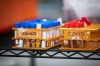 Specimens to be tested for COVID-19 are seen at LifeLabs after being logged upon receipt at the company's lab, in Surrey, B.C., on Thursday, March 26, 2020. THE CANADIAN PRESS/Darryl Dyck