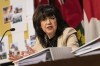 Ontario Auditor General Bonnie Lysyk speaks during a press conference at Queens Park after the release of her 2019 annual report in Toronto on Wednesday, December 4, 2019. Lysyk says the province significantly overstated the costs of providing services to asylum seekers coming into Canada from the United States. THE CANADIAN PRESS/Aaron Vincent Elkaim