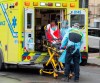 First responders transport a patient Thursday April 30, 2020 in Montreal North. The area has been identified as one of the hardest hit with COVID-19 on the island. THE CANADIAN PRESS/Ryan Remiorz