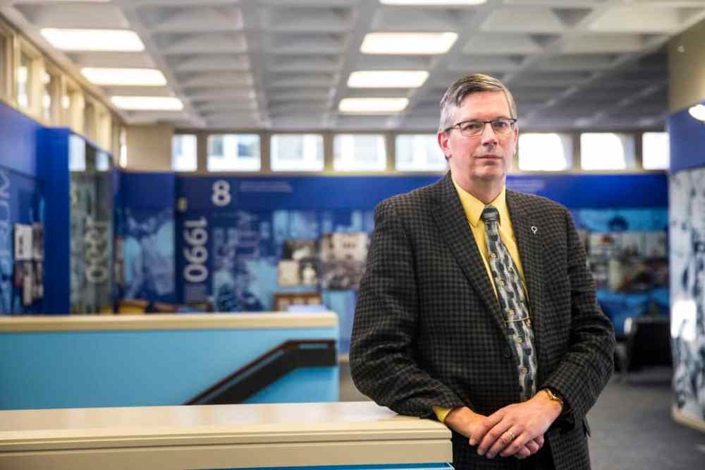 MIKAELA MACKENZIE / WINNIPEG FREE PRESS
Manitoba Teachers' Society president James Bedford.